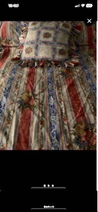 Juego de cama 105 cm Colcha Endredon y Cojin grand