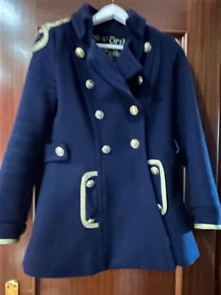 Chaquetón HIGHLY PREPPY azul marino y dorado