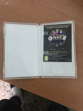 Carcasa Fifa 18 Nintendo Switch