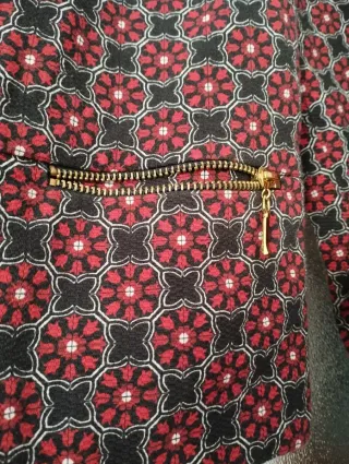 Blazer mujer estampado geométrico