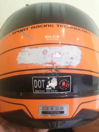 Casco Integral Moto SHIRO Talla S