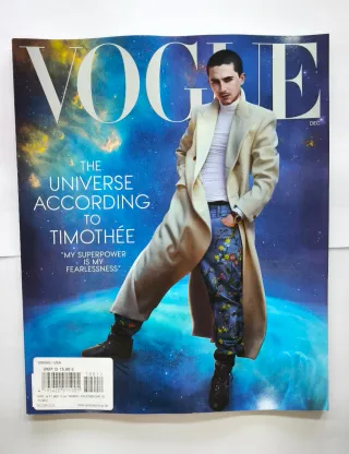 TIMOTHEE VOGUE USA DICIEMBRE 2025
