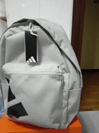 Mochila Adidas Gris