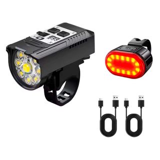 Luces LED Bicicleta Delantera y Trasera L-S75