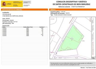 Nave industrial en venta en Medina del Campo