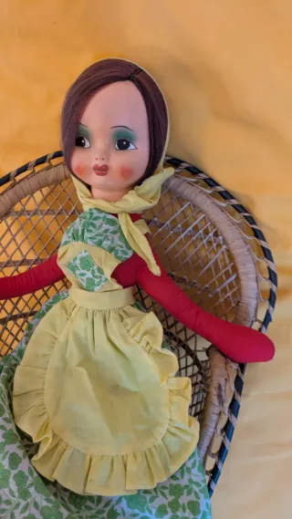 Bambola vintage gambelunghe