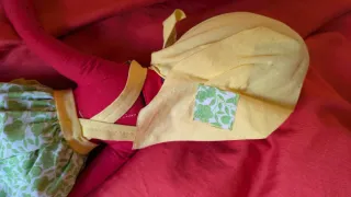 Bambola vintage gambelunghe