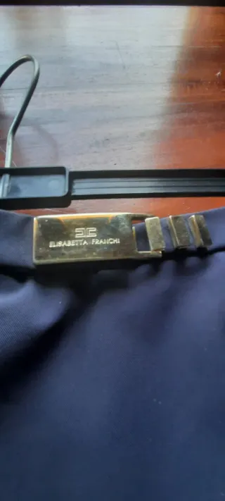 Gonna Elisabetta Franchi Blu Tg 46