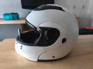 Casco Integral Modular Blanco