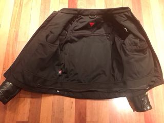 Chaqueta Dainese Assen Piel Negra/Blanca talla 50