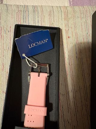 Orologio Locman Rettangolare Rosa Argento