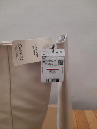 Botas altas Mango piel blancas nuevas