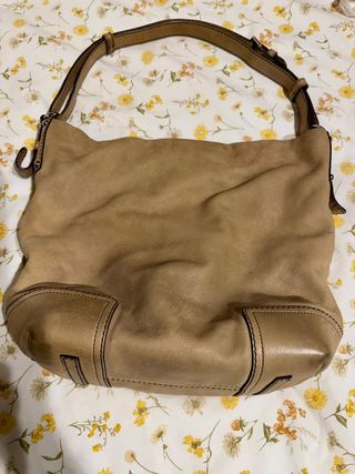 Bolso Loewe piel bandolera beige