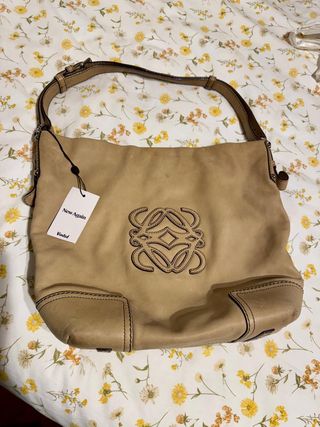 Bolso Loewe piel bandolera beige