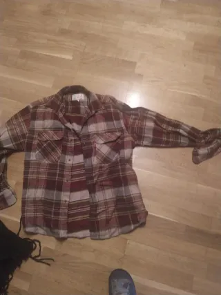 Camisa de abrigo gruesa M/L