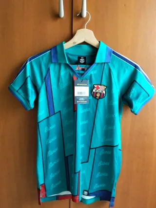 Samarreta Barça retro 1995-97 Kids Nens talla 10