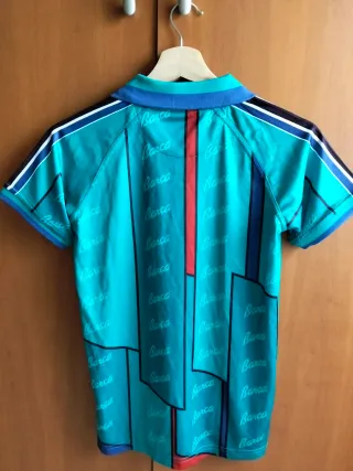 Samarreta Barça retro 1995-97 Kids Nens talla 10