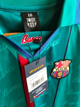 Samarreta Barça retro 1995-97 Kids Nens talla 10