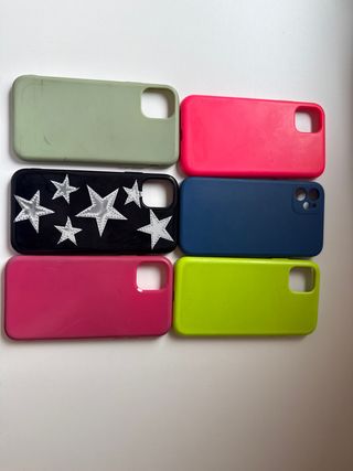 Pack 6 Fundas iPhone 11