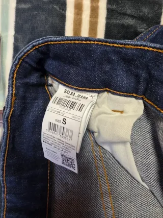 Falda vaquera midi Salsa Jeans