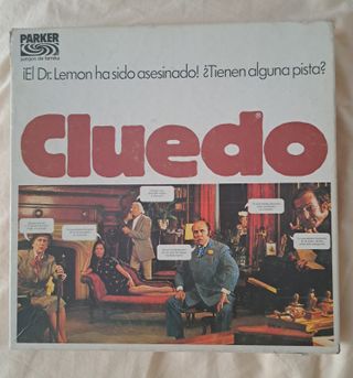 Juego de mesa Cluedo Parker años 70
