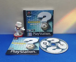 JUEGO PS1 PSX CHAMPIONSHIP MANAGER QUIZ