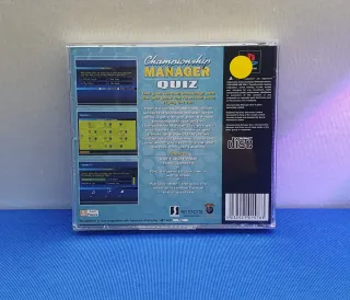 JUEGO PS1 PSX CHAMPIONSHIP MANAGER QUIZ