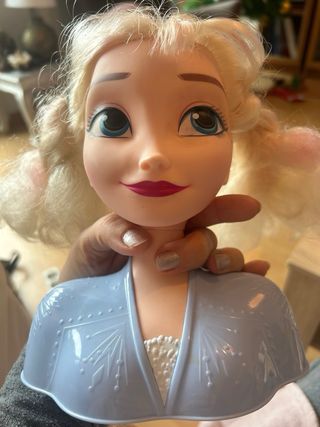 Cabeza Frozen para peinar +3 años