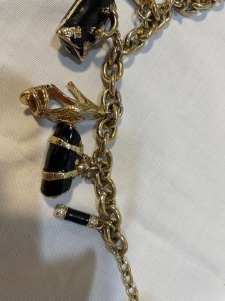 Pulsera Versace Original con Dijes