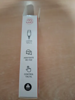 Auriculares Bluetooth MAD Round Blancos