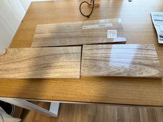 Estantería Pared 3 Baldas Madera y Metal