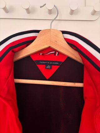 Chaqueta Tommy Hilfiger Roja Mujer
