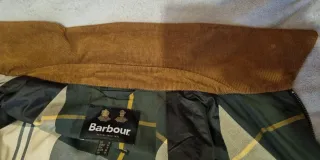 Barbour Burwick Chaqueta Negra encerada