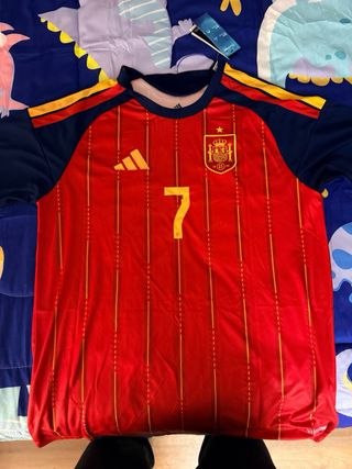 Camiseta España RAUL 7 Talla XL