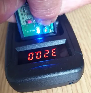 Mando garaje programable.