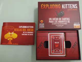 Exploding Kittens Edición Original Juego de Cartas