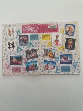 BARBIE Album de cromos COMPLETO
