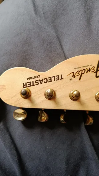 Mastaio Fender Telecaster Custom Acero