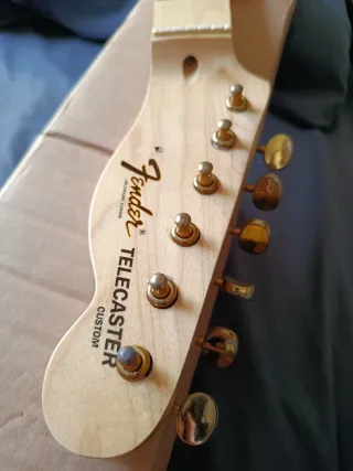 Mastaio Fender Telecaster Custom Acero