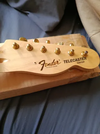 Mastaio Fender Telecaster Custom Acero