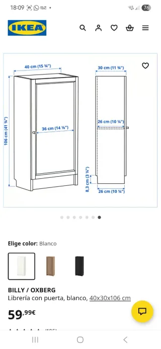 Armario Blanco Ikea