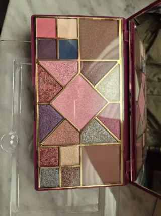 Trousse trucco Bella oggi  oro e rosa