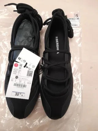 Bailarinas deportivas atada Nuevas numero 35