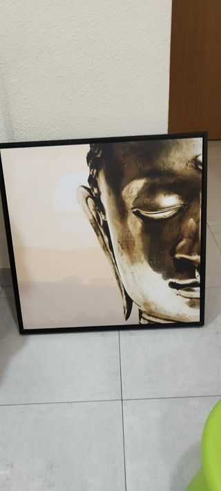Cuadro Buda Beige y Marrón