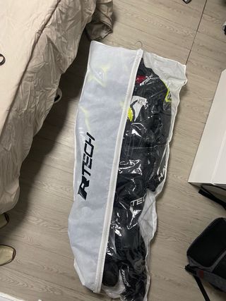 Mono de moto R-Tech negro talla 52