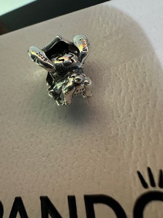 Lote 3 Charms Pandora Dumbo, Stitch, Flor