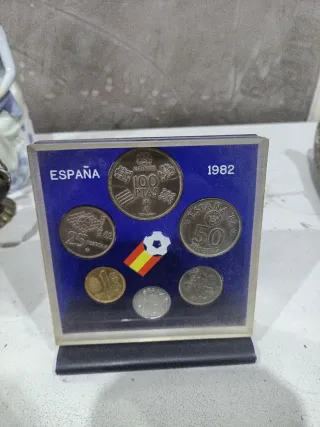 Set Monedas España 1982 Conmemorativo