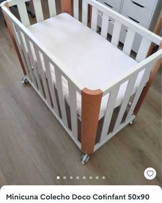 Minicuna colecho 50x90 cm Cotinfant Doco