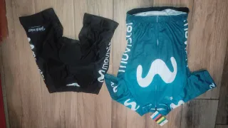 Maillot y culotte Movistar niño Talla S