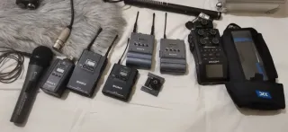 Equipo Grabación Sonido Rode, Sony, Zoom